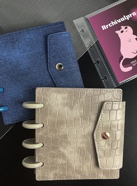 RINGNOTE追星4寸1宫格收纳册拍立得相册相片蘑菇孔活页咕卡卡册