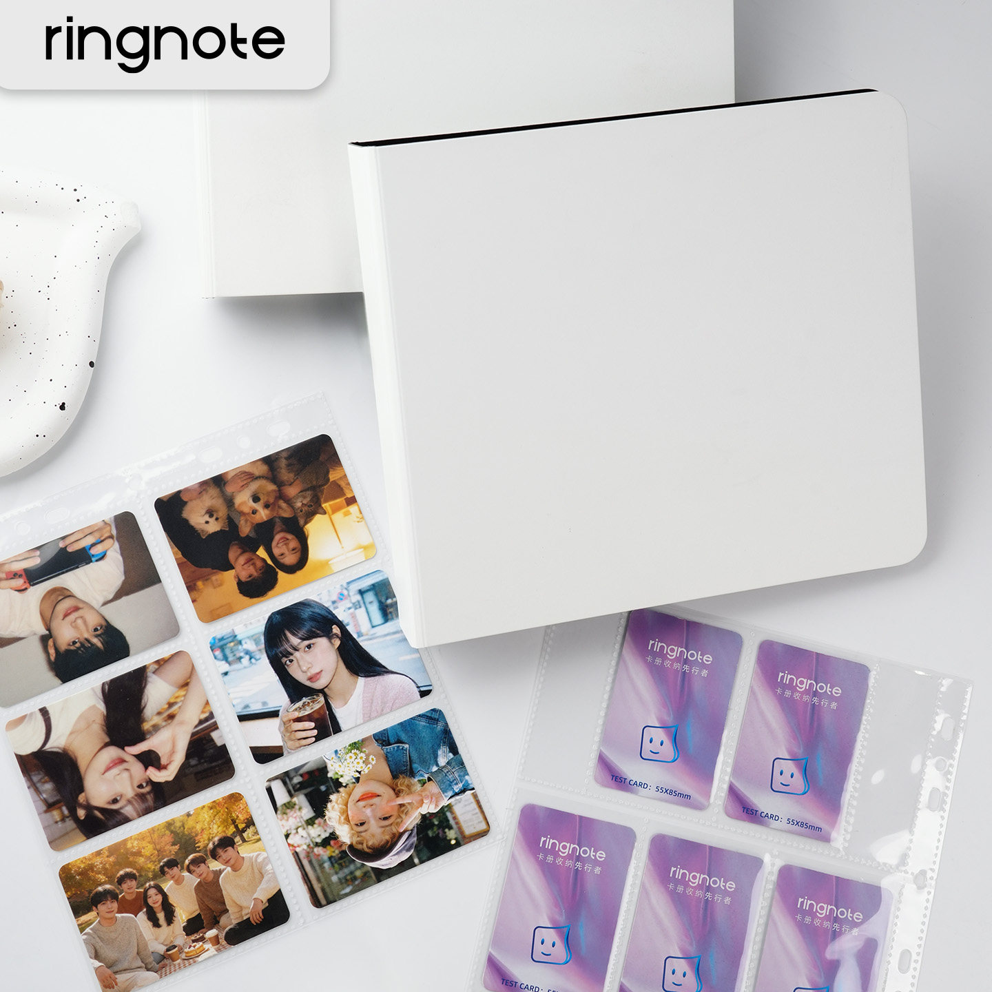 RINGNOTE六格卡册专辑小卡收纳册图片