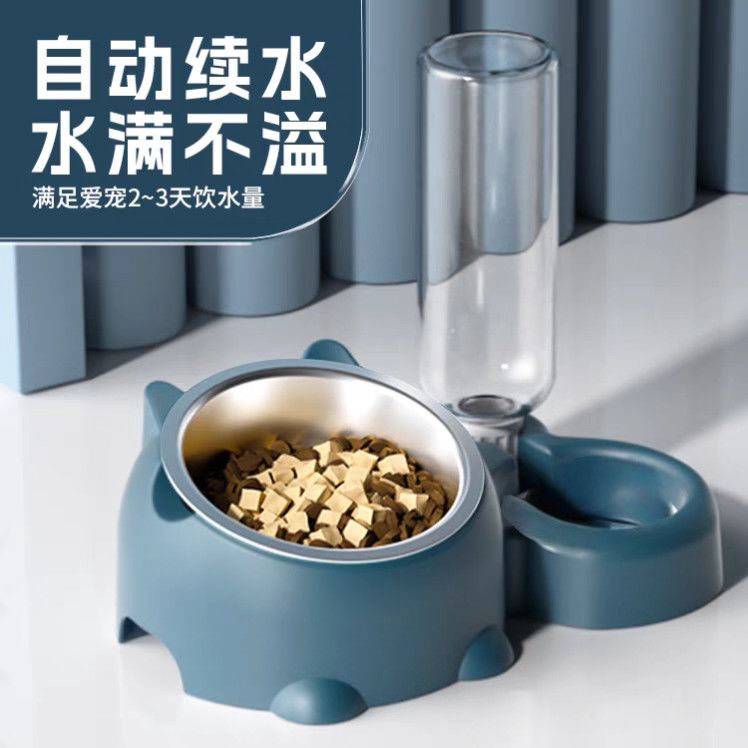 猫碗猫盆狗碗双碗宠物饮水