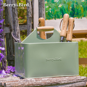 花小白家用园艺工具收纳整理手提便携种花露营装 备BerryBird新品