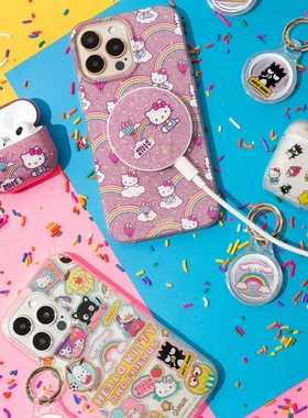 sonix联名Hello Kitty苹果iPhone15ProMax 14手机壳MagSafe13磁吸