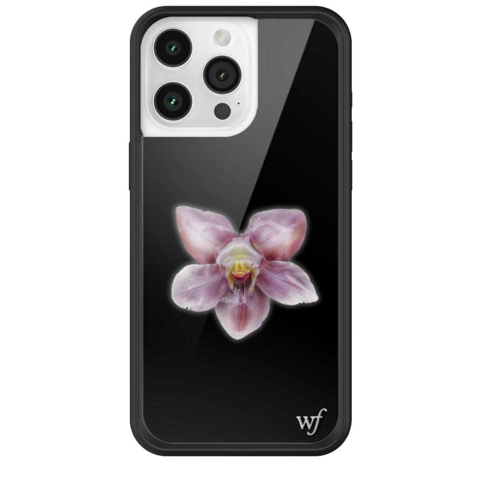 wildflower美国代购黑色兰花Orchid 硬壳iPhone17ProMaxWF手机壳