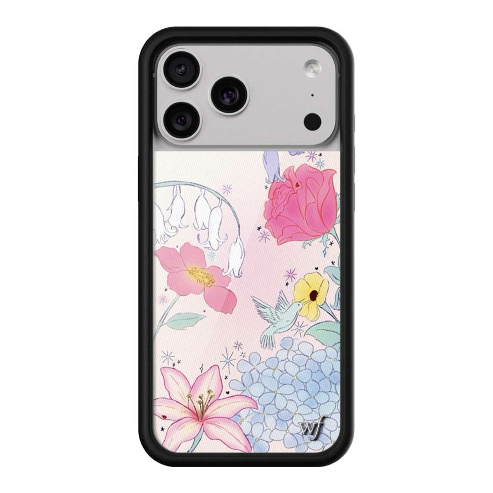 wildflower美国代购16蓝铃花梦境适用苹果iPhone17ProMaxWF手机壳