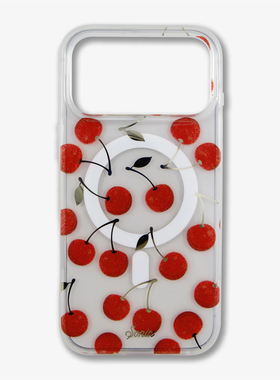 现货 美国Sonix16樱桃磁吸全包防摔透明苹果手机壳iphone16ProMax系列15