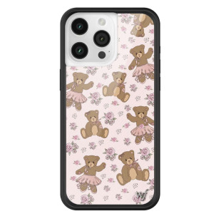wildflower美国代购14 芭蕾小熊适用苹果iPhone14ProMax WF手机壳