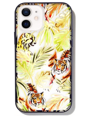 SONIX适用苹果IPHONE12/pro max/mini丛林动物全包防摔手机壳ins