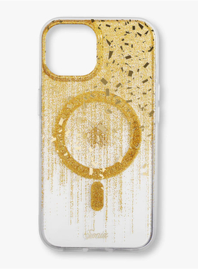 新款现货 美国Sonix苹果 金色雨滴 带磁圈手机壳 iPhone 15ProMax