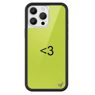 iPhone16ProMaxWF手机壳 XCX绿色联名款 wildflower美国代购 Charli