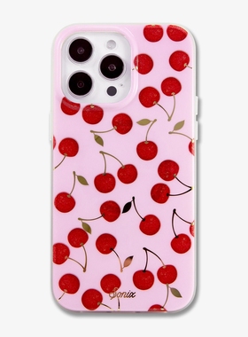 美国sonix 2023新款苹果iPhone14 pro max樱桃Cherry Delight磁圈magsafe全包防摔手机壳