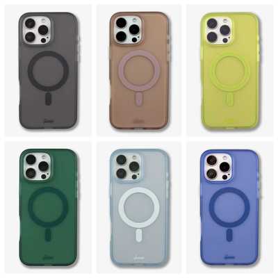 美国潮牌Sonix新款哑光磨砂雾化半透系列适用苹果iPhone16 promax手机壳Magsafe磁吸时尚简约全包防摔保护套