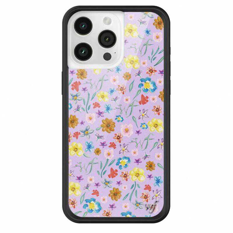 wildflower紫色花园WF手机壳