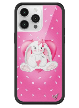 美国wildflower适用iPhone14ProMax13 Be My Bunny兔子WF手机壳