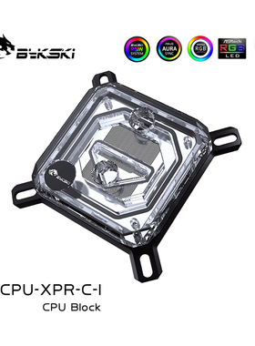 Bykski CPU-XPR-C-I CPU水冷头支持Intel12代 LGA115x 1700 平台