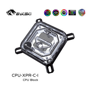CPU水冷头支持Intel12代 Bykski 1700 XPR LGA115x 平台 CPU