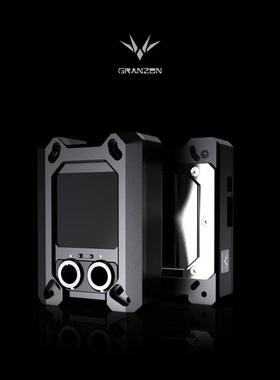 Granzon GAMSC数显CPU水冷头AIDA64副屏实时温度监控支持AMD平台