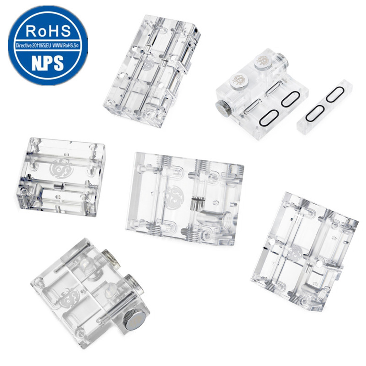 90度转接桥显卡桥接头Bitspower