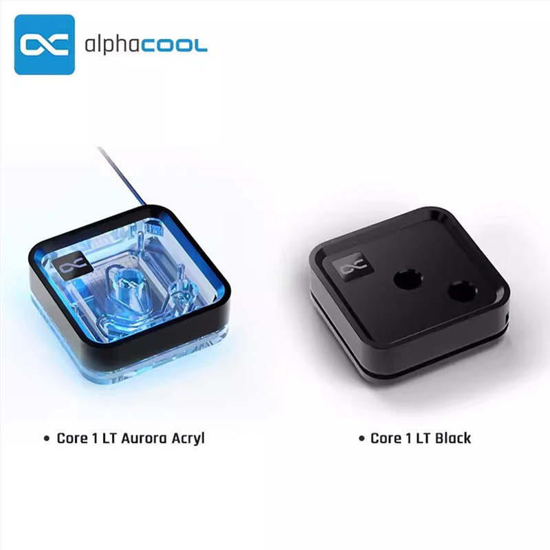 Alphacool全新Core 1 LT系列CPU散热水冷头 支持LGA1851/AM5接口