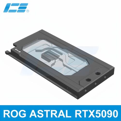 IceMan Coole 全新玻璃系列RTX5090/90D显卡水冷头 夜神/TUF/HOF