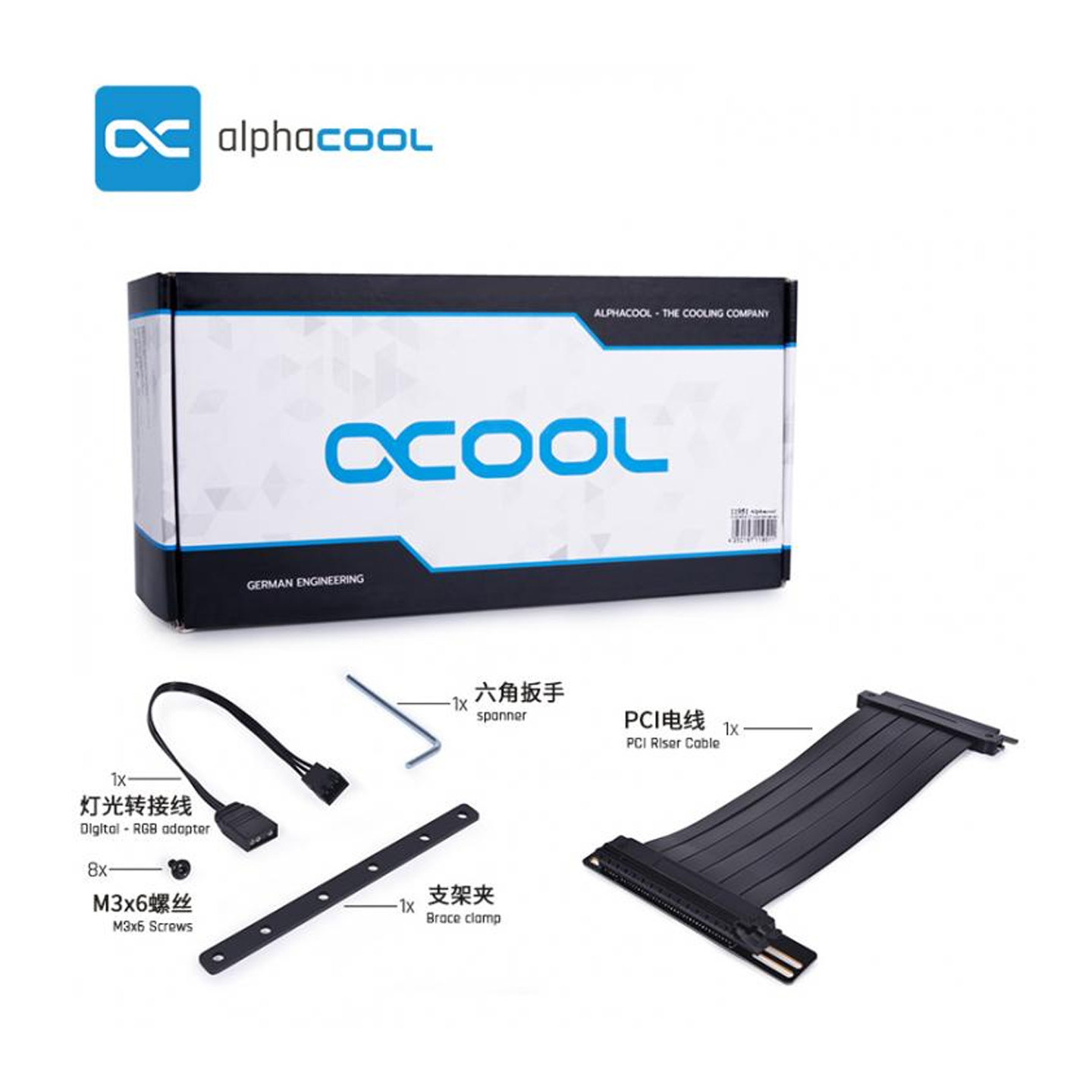 显卡延长支架PCI-E转接线竖装