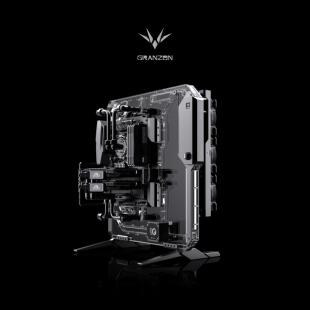 Granzon G20 开放式水路板机箱 支持E-ATX主板 水冷机箱