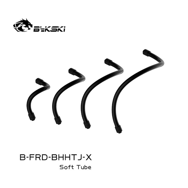 Bykski B-FRD-BHHTJ-X一体式快接黑色软管耐高温防折底座可旋转