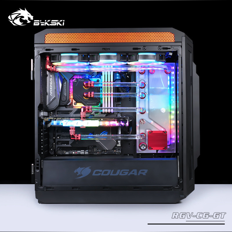 bykski rgv-cg-gt 水路板 导流板 水冷水道板 骨伽 幻影者机箱