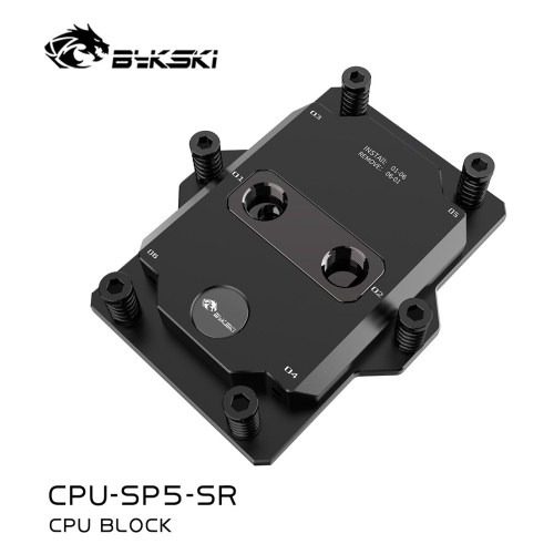Bykski CPU-SP5-SR AMD SP5CPU水冷头服务器AI工作站液冷