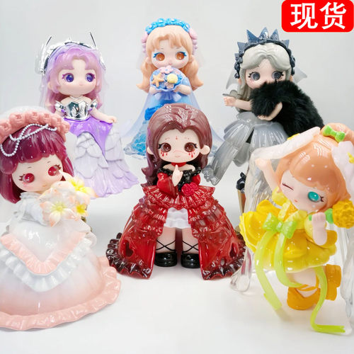 官方正品ZIYULI又梨耀骑宴礼六代盲盒五代手办摆件模玩礼潮玩公仔