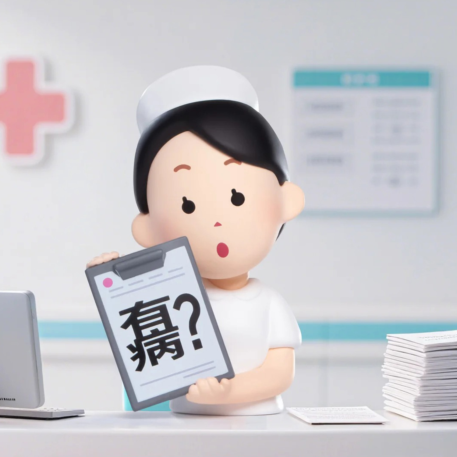 Plzdot插画小人盲盒情绪稳定系列迷你公仔抽象表情包打工人手办