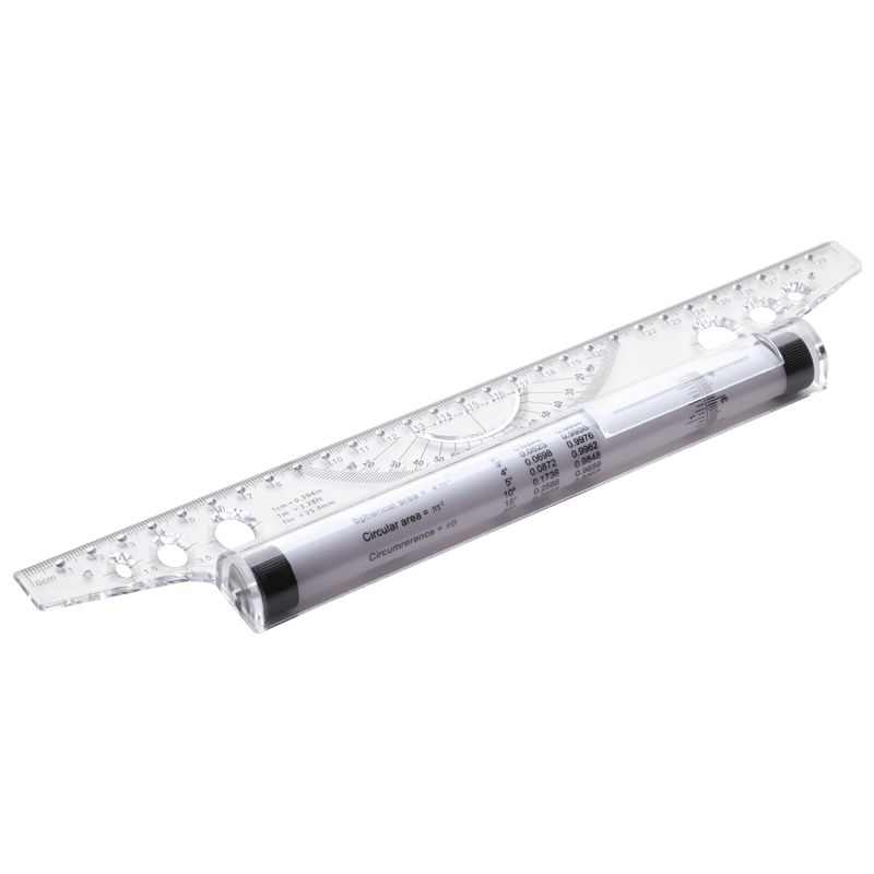 平行尺专业设计绘图尺30cm平移尺角度平行尺手绘设计绘画工具打格尺滚动平衡尺量角器滚尺建筑师设计尺建筑尺