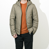 羽绒服 轻薄安心90鹅绒连帽男式 25冬玛汀 轻量蓬松帝人密可柔20D