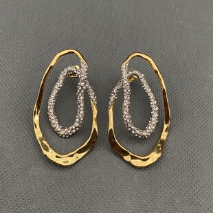 欧美外贸饰品时尚个性夸张耳环女气质百搭耳钉耳饰鬼才耳钉耳饰