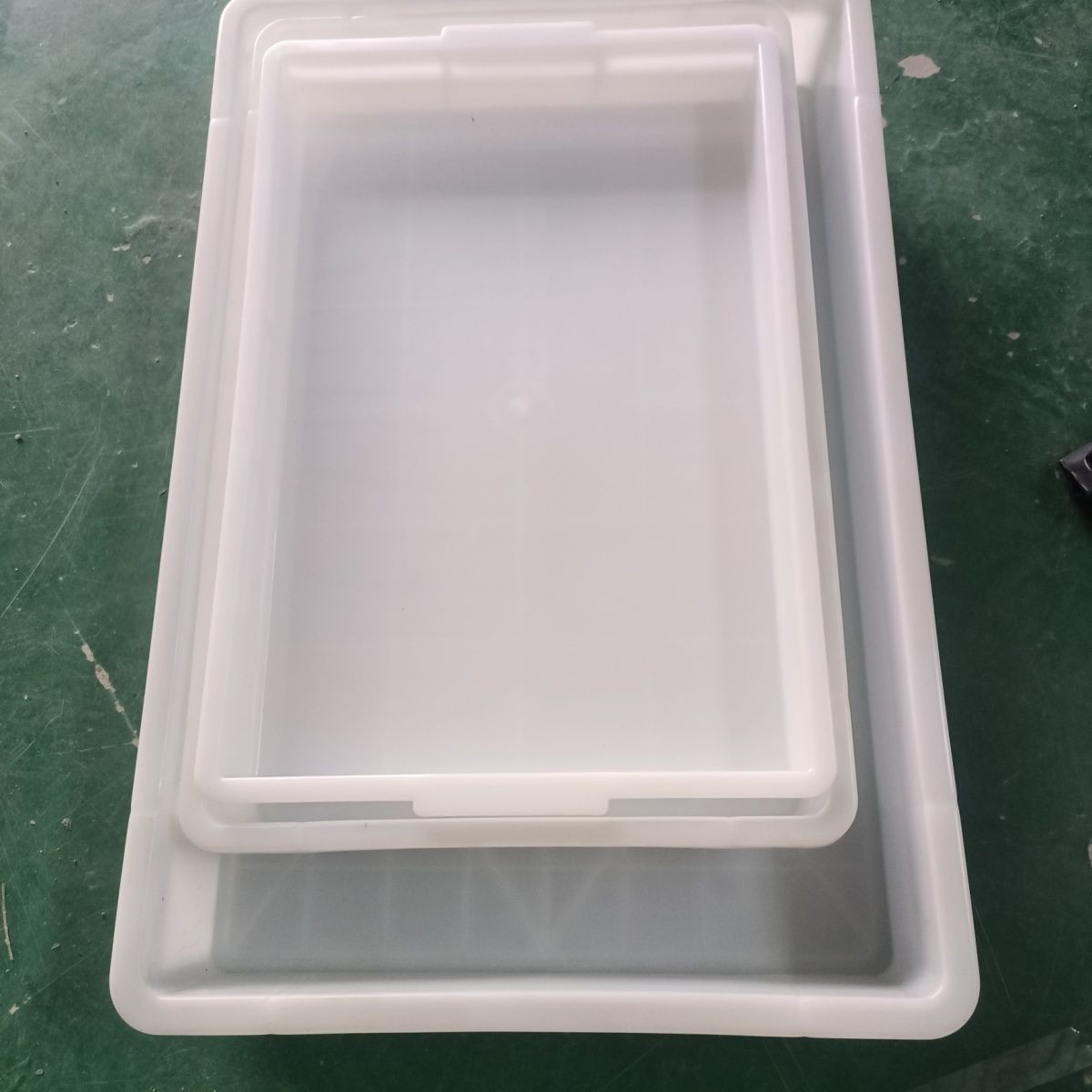 水饺盘白色长方形收纳盒食品面剂子盘面包盘糖果盘梅干菜烧饼盘