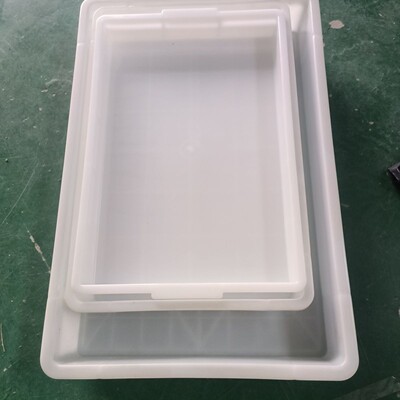 水饺盘白色长方形收纳盒食品面剂子盘面包盘糖果盘梅干菜烧饼盘