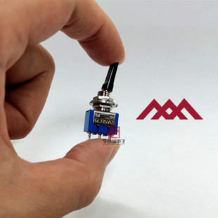摇头开关 3脚2档 扁柄 500A 日本三山牌MIYAMA