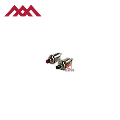 日本三山MIYAMA MS-402 自复位式按钮开关 2脚 开孔5.2MM