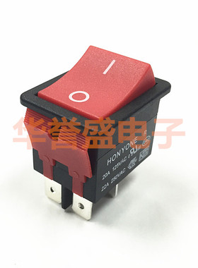 台湾产 进口船型 翘板开关 LR-210-C5N-BR 30A 大电流焊机专用