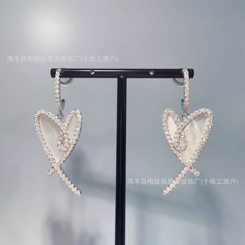 HEFANG何方怦然心动耳环耳钉女