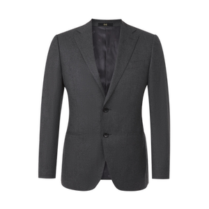 依文男士正装西装高档感套装上衣羊毛外套早春商务西服EA730512