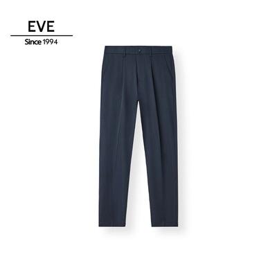 依文2025新款轻商务时尚系列西裤直筒干练裤子休闲长裤男