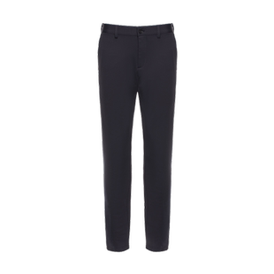 诺丁山男士休闲裤黑色商务直筒宽松高级感耐磨小西裤男NB720183