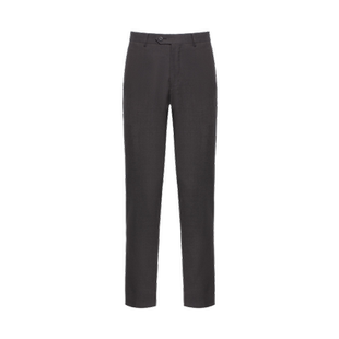 诺丁山纯羊毛西装裤男深咖色时尚高级感宴会商务正装男士西裤