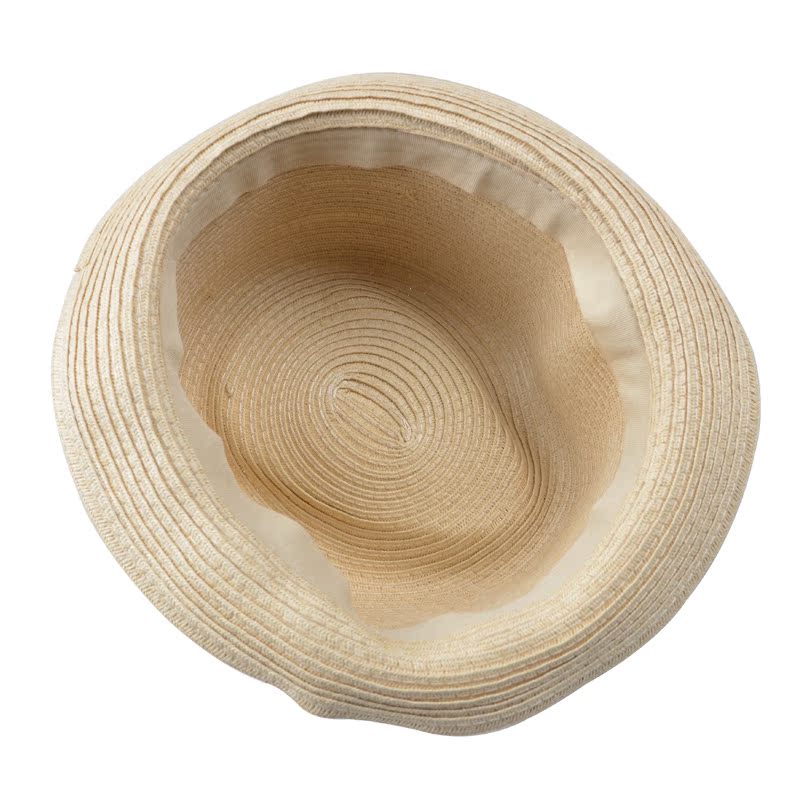 Chapeau pour homme Flat Top BEACH LOVE en paille - Ref 1925916 Image 2