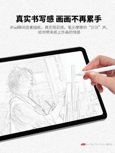 JCPaliPad类纸膜iPad mini7类纸膜适用于苹果平板电脑十代imini7防蓝光2022纸质膜12.9存磨砂手写膜mini6平板