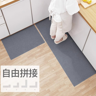 deHub厨房地垫吸水速干防油浴室门口防滑垫脚垫卧室地毯