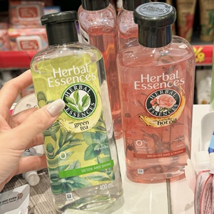 现货！泰国Herbal essences伊卡璐香氛洗发水玫瑰薰衣草椰子400ml