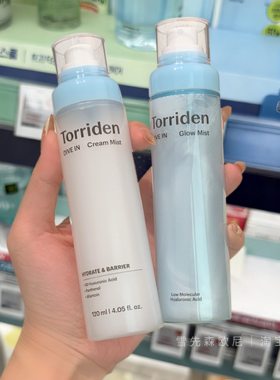 Torriden桃瑞丹面霜喷雾补水舒缓