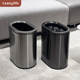 不锈钢卫生间垃圾桶家用客厅卧室厨房厕所简约高档双层2026新款 筒