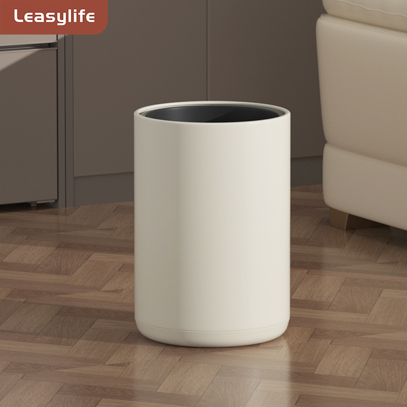 双层无盖垃圾桶可印制企业LOGO