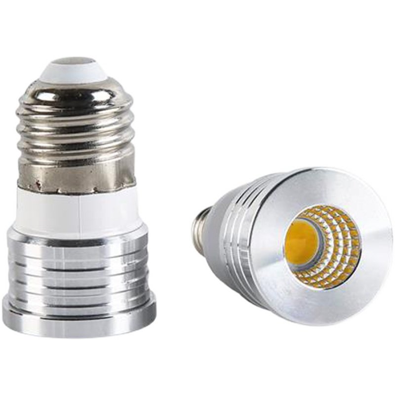 led聚光灯杯gu10/gu5.3射灯灯泡e27螺口22v1w光源12v 24v调光